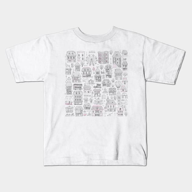 Dollhouse Kids T-Shirt by ytashiro